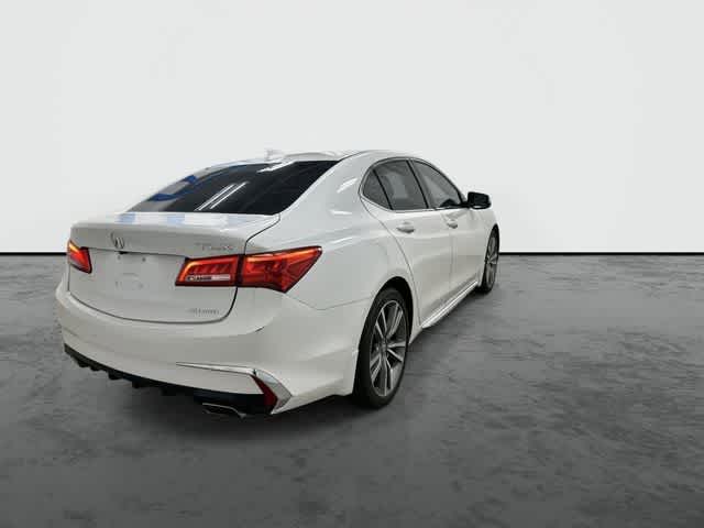 2019 Acura TLX w/Technology Pkg Platinum White Pearl at Group 1 Toyota Southwest