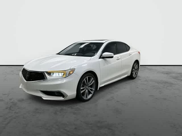 2019 Acura TLX w/Technology Pkg Platinum White Pearl at Group 1 Toyota Southwest