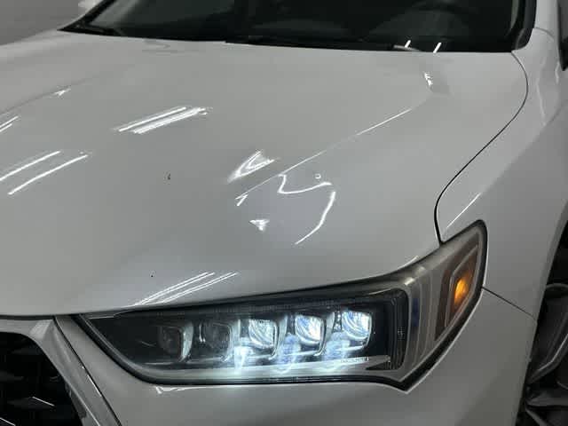 2019 Acura TLX w/Technology Pkg Platinum White Pearl at Group 1 Toyota Southwest