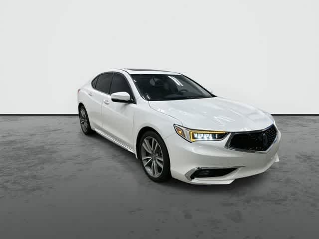 2019 Acura TLX w/Technology Pkg Platinum White Pearl at Group 1 Toyota Southwest