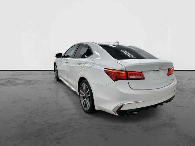 2019 Acura TLX w/Technology Pkg Platinum White Pearl at Group 1 Toyota Southwest