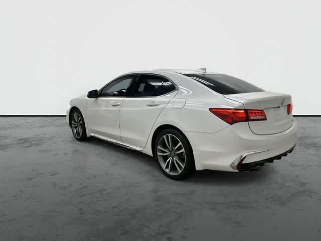 2019 Acura TLX w/Technology Pkg Platinum White Pearl at Group 1 Toyota Southwest