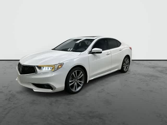 2019 Acura TLX w/Technology Pkg Platinum White Pearl at Group 1 Toyota Southwest