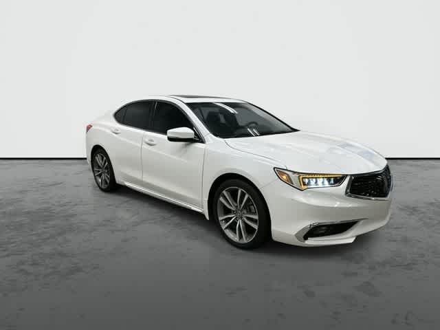 2019 Acura TLX w/Technology Pkg Platinum White Pearl at Group 1 Toyota Southwest