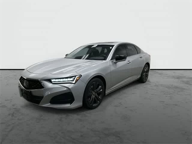 2022 Acura TLX w/Technology Package Lunar Silver Metallic at Sterling McCall Acura