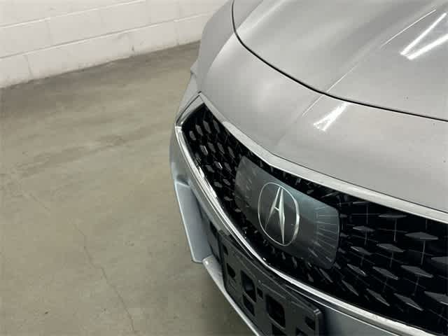 2022 Acura TLX w/Technology Package Lunar Silver Metallic at Sterling McCall Acura