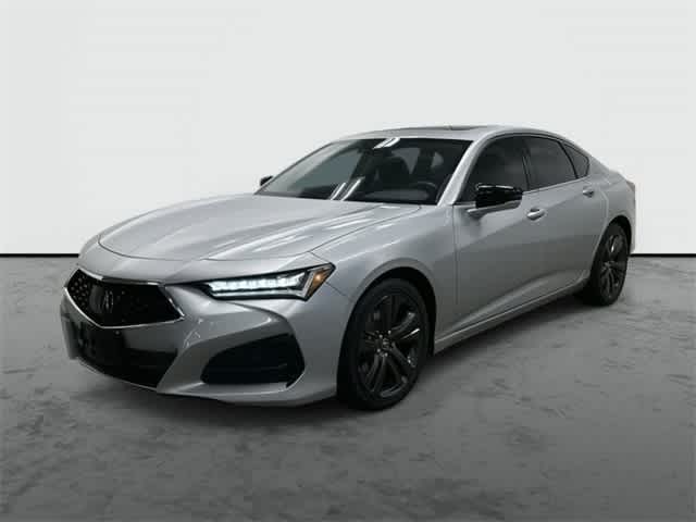2022 Acura TLX w/Technology Package Lunar Silver Metallic at Sterling McCall Acura