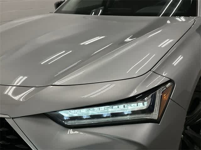 2022 Acura TLX w/Technology Package Lunar Silver Metallic at Sterling McCall Acura