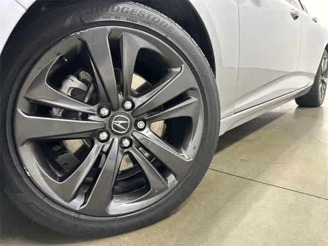 2022 Acura TLX w/Technology Package Lunar Silver Metallic at Sterling McCall Acura