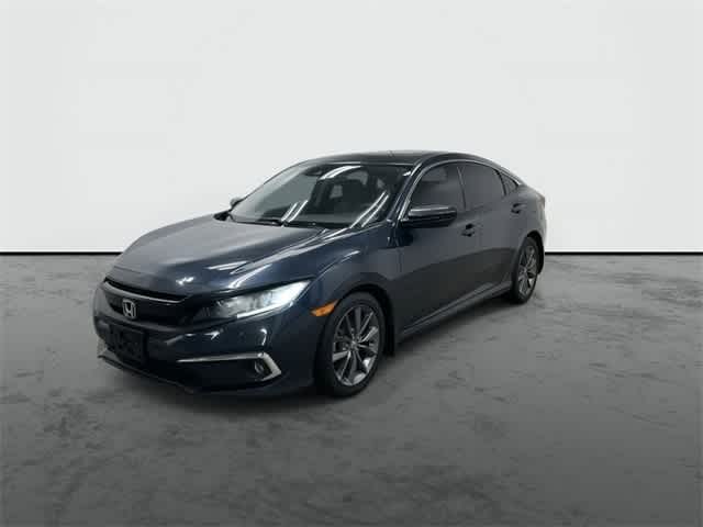 2021 Honda Civic EX Cosmic Blue Metallic at Honda of Clear Lake