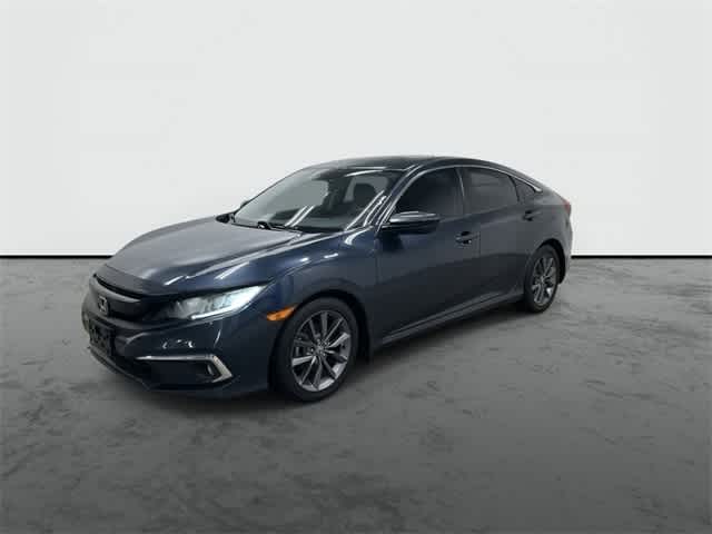 2021 Honda Civic EX Cosmic Blue Metallic at Honda of Clear Lake