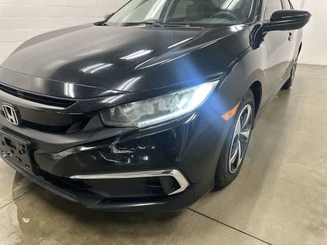 2019 Honda Civic Sedan LX Crystal Black Pearl at HGreg Houston