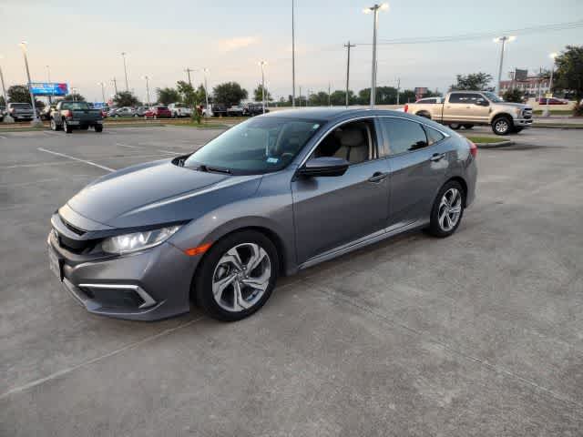 2019 Honda Civic Sedan LX Modern Steel Metallic at HGreg Houston