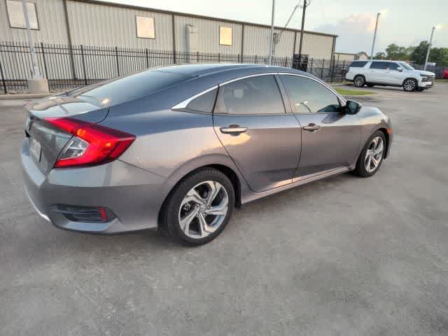 2019 Honda Civic Sedan LX Modern Steel Metallic at HGreg Houston