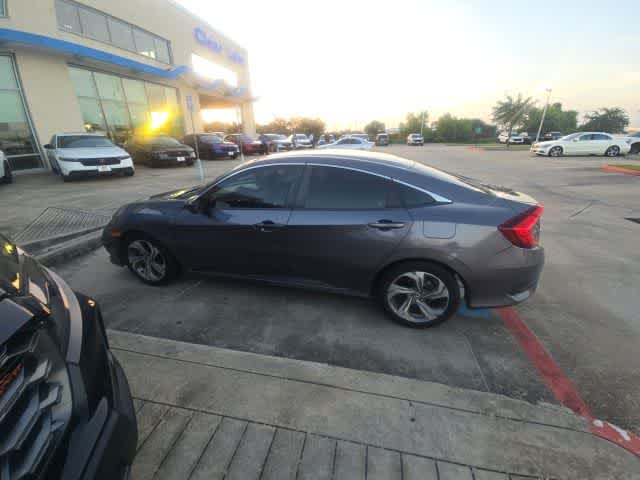 2019 Honda Civic Sedan LX Modern Steel Metallic at HGreg Houston