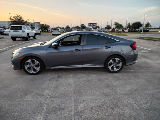 2019 Honda Civic Sedan LX Modern Steel Metallic at HGreg Houston