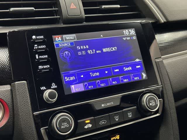 2020 Honda Civic Sedan Sport Crystal Black Pearl at Westside Kia