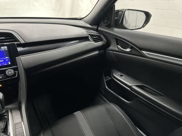 2020 Honda Civic Sedan Sport Crystal Black Pearl at Westside Kia