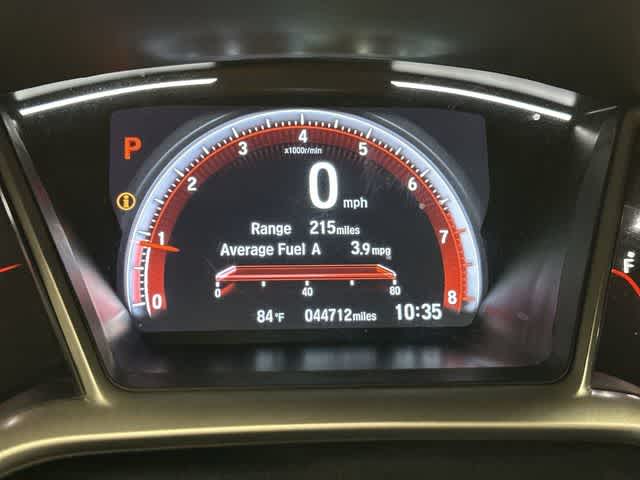 2020 Honda Civic Sedan Sport Crystal Black Pearl at Westside Kia