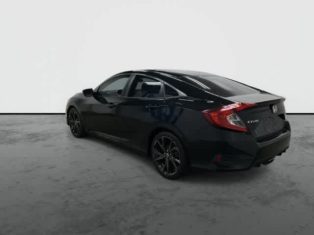 2020 Honda Civic Sedan Sport Crystal Black Pearl at Westside Kia