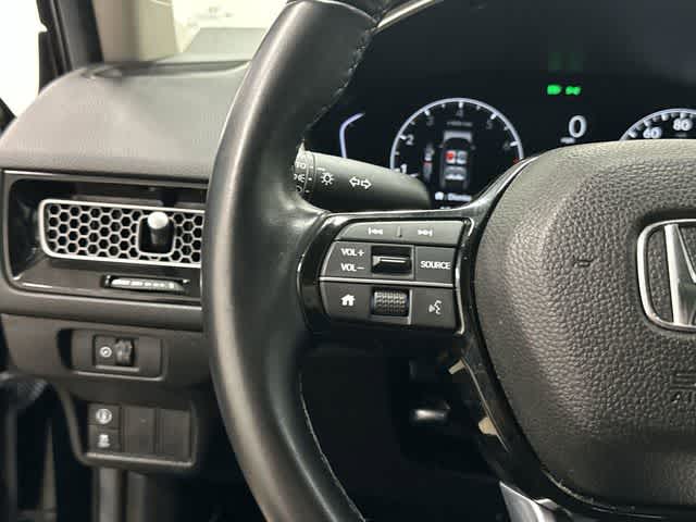 2024 Honda Civic EX-L Crystal Black Pearl at Honda of Clear Lake