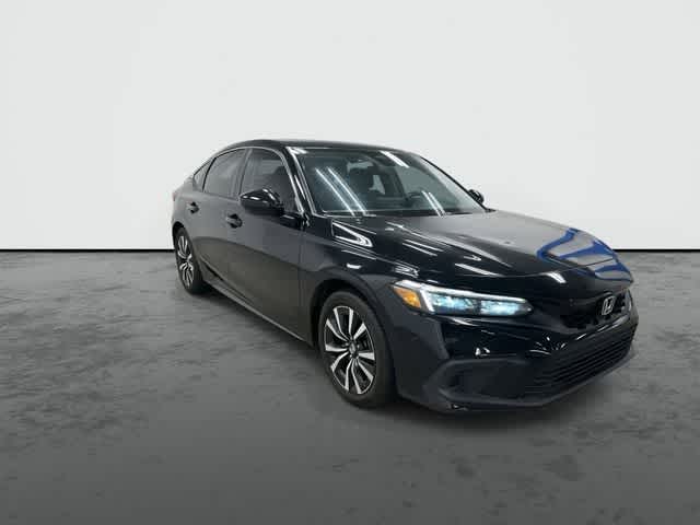 2024 Honda Civic EX-L Crystal Black Pearl at Honda of Clear Lake