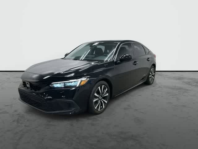 2024 Honda Civic EX-L Crystal Black Pearl at Honda of Clear Lake