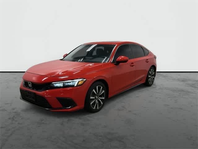 2022 Honda Civic Hatchback EX-L Rallye Red at Honda of Clear Lake