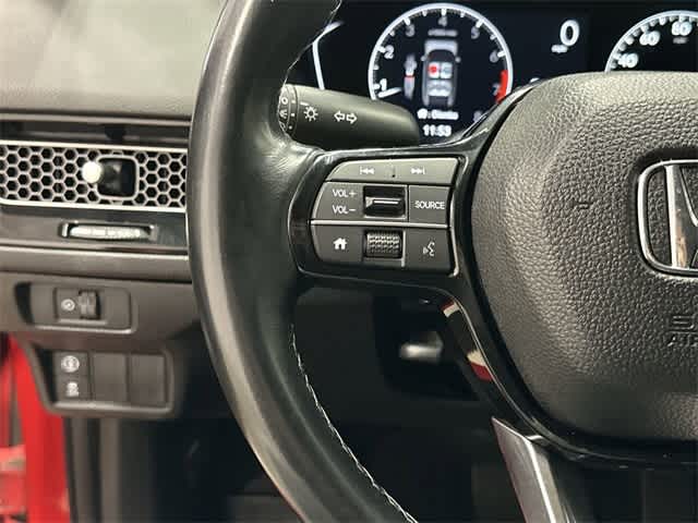 2022 Honda Civic Hatchback EX-L Rallye Red at Honda of Clear Lake