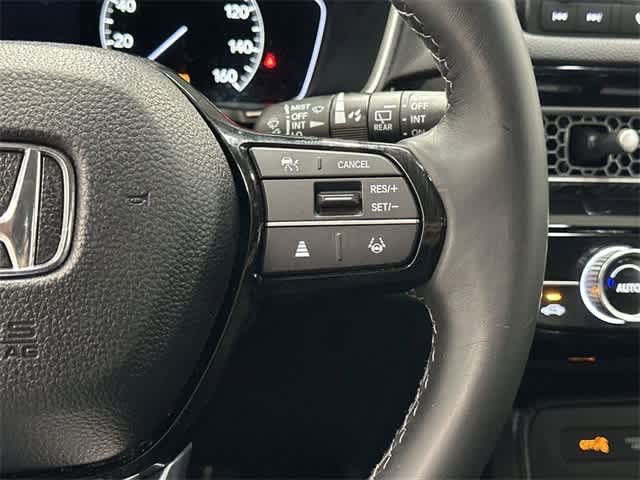 2024 Honda Civic Hatchback EX-L Crystal Black Pearl at Sterling McCall Acura