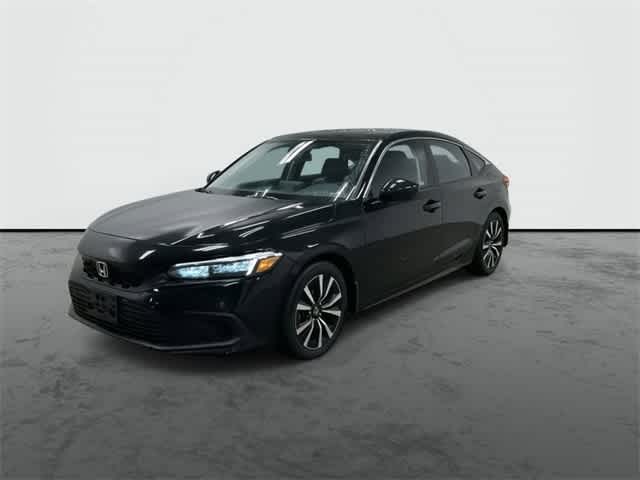 2024 Honda Civic Hatchback EX-L Crystal Black Pearl at Sterling McCall Acura