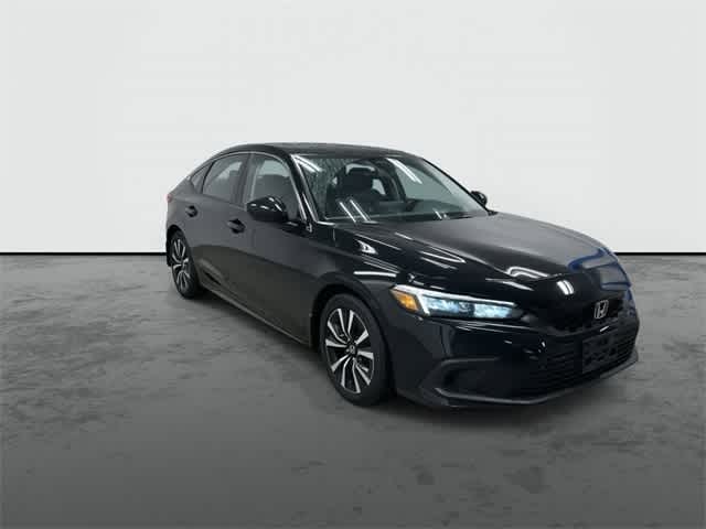 2024 Honda Civic Hatchback EX-L Crystal Black Pearl at Sterling McCall Acura