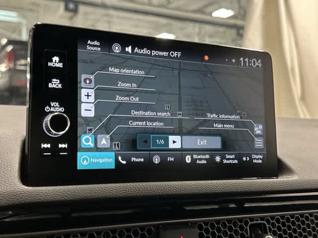 2024 Honda Civic Sport Touring Platinum White Pearl at Honda of Clear Lake