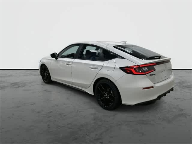 2026 Honda Civic Hatchback Sport Platinum White Pearl at Honda of Clear Lake