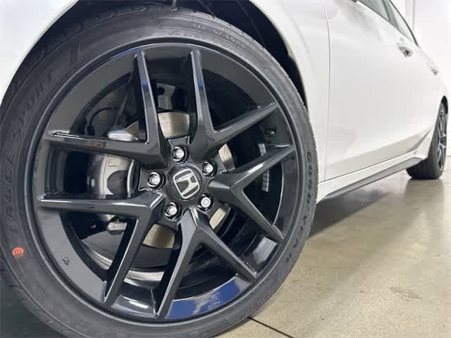 2026 Honda Civic Hatchback Sport Platinum White Pearl at Honda of Clear Lake