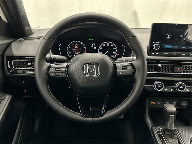 2026 Honda Civic Hatchback Sport Platinum White Pearl at Honda of Clear Lake