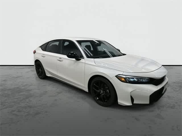 2026 Honda Civic Hatchback Sport Platinum White Pearl at Honda of Clear Lake