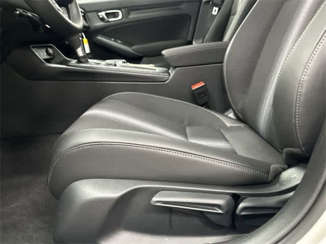 2026 Honda Civic Hatchback Sport Platinum White Pearl at Honda of Clear Lake