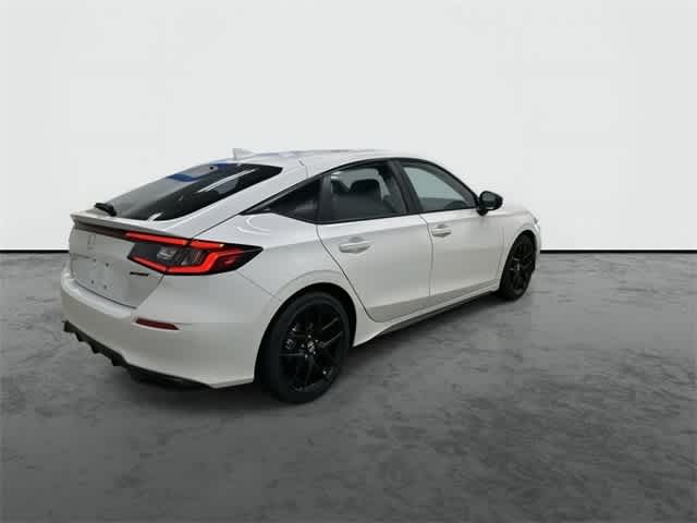 2026 Honda Civic Hatchback Sport Platinum White Pearl at Honda of Clear Lake