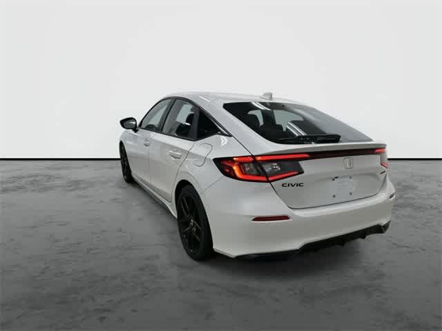 2026 Honda Civic Hatchback Sport Platinum White Pearl at Honda of Clear Lake