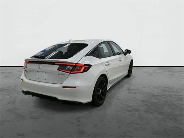 2026 Honda Civic Hatchback Sport Platinum White Pearl at Honda of Clear Lake