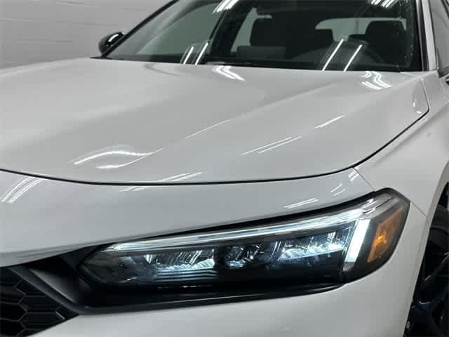 2026 Honda Civic Hatchback Sport Platinum White Pearl at Honda of Clear Lake