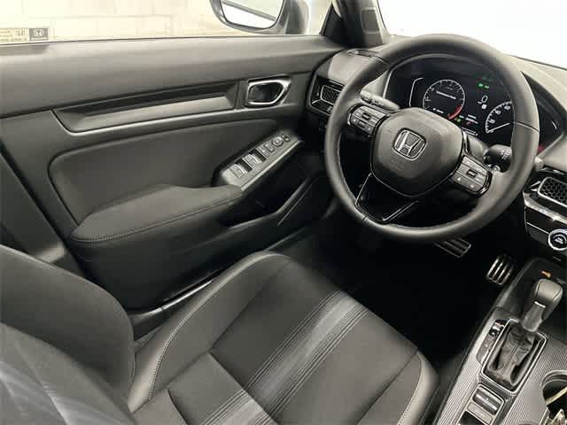 2026 Honda Civic Hatchback Sport Platinum White Pearl at Honda of Clear Lake