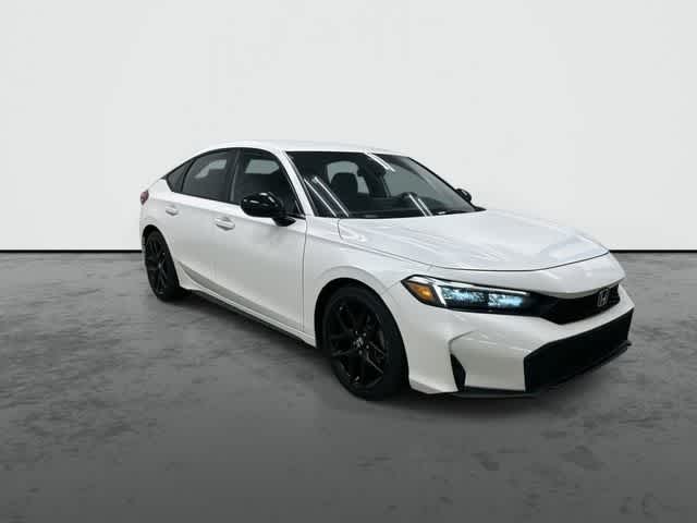 2025 Honda Civic Sport Platinum White Pearl at Honda of Clear Lake