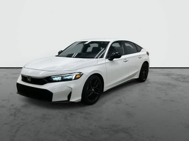 2025 Honda Civic Sport Platinum White Pearl at Honda of Clear Lake