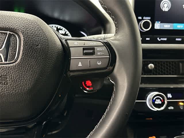 2024 Honda Civic Hatchback Sport Crystal Black Pearl at Sterling McCall Acura