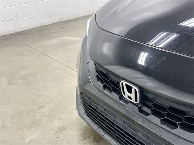 2024 Honda Civic Hatchback Sport Crystal Black Pearl at Sterling McCall Acura