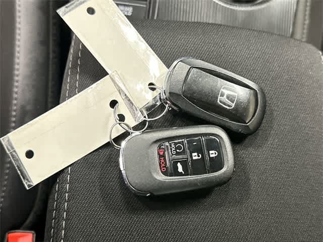 2024 Honda Civic Hatchback Sport Crystal Black Pearl at Sterling McCall Acura