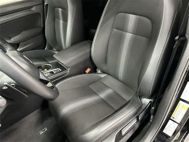 2024 Honda Civic Hatchback Sport Crystal Black Pearl at Sterling McCall Acura