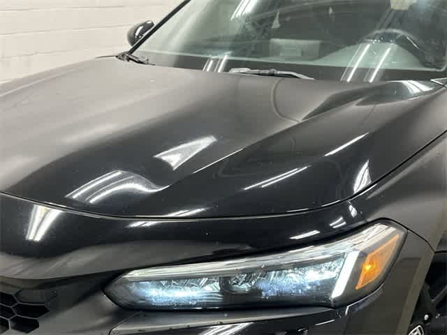2024 Honda Civic Hatchback Sport Crystal Black Pearl at Sterling McCall Acura